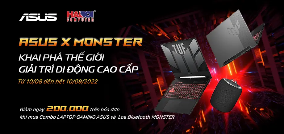 ASUS x MONSTER - Khai phá thế giới giải trí di động cao cấp