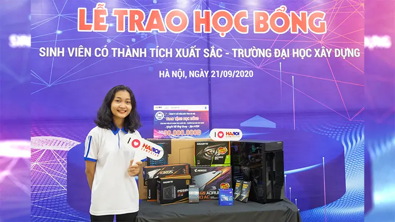 HANOICOMPUTER cùng với hãng INTEL và GIGABYTE tiếp sức chinh phục ước mơ
