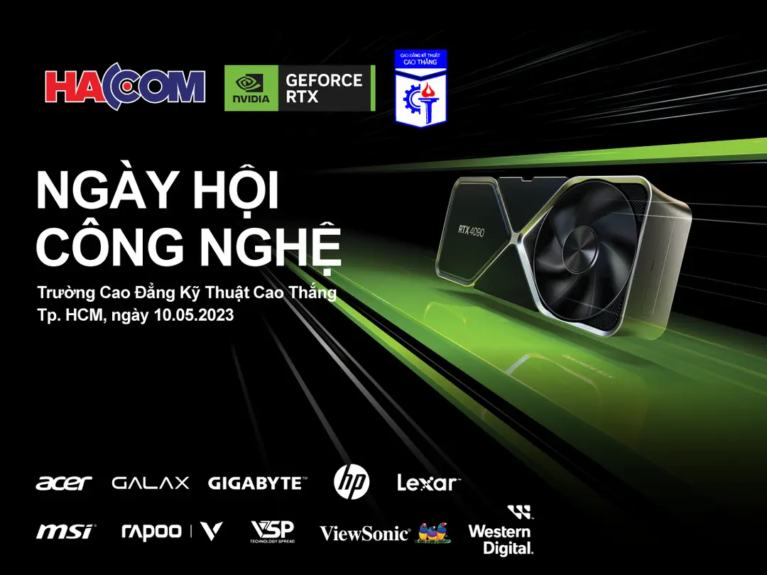HACOM và sự kiện NVIDIA Campus Tech Day 10/05/2023