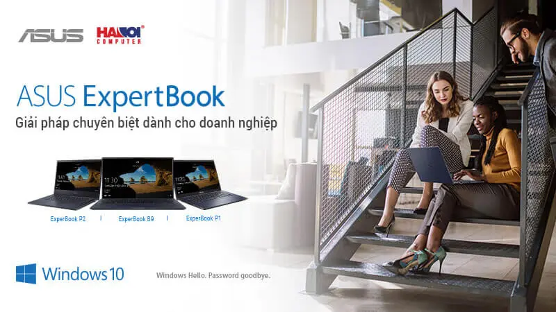 ExpertBook từ ASUS – Dải sản phẩm laptop toàn diện cho doanh nghiệp hiện đại