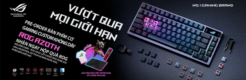 ROG AZOTH – VƯỢT QUA MỌI GIỚI HẠN