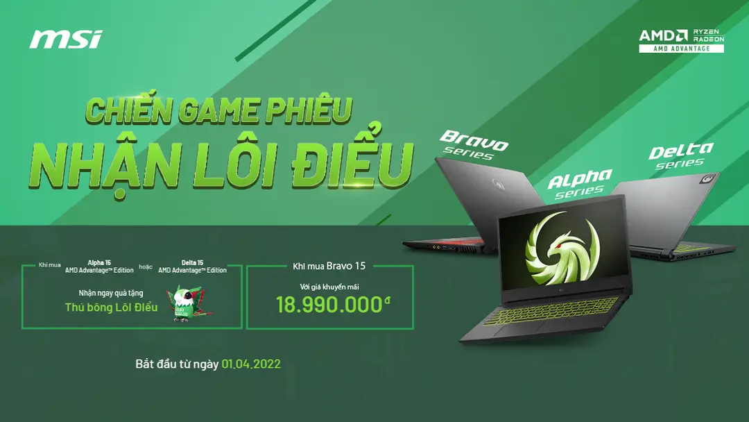 Chương trình khuyến mại Chiến game phiêu nhận Lôi Điểu