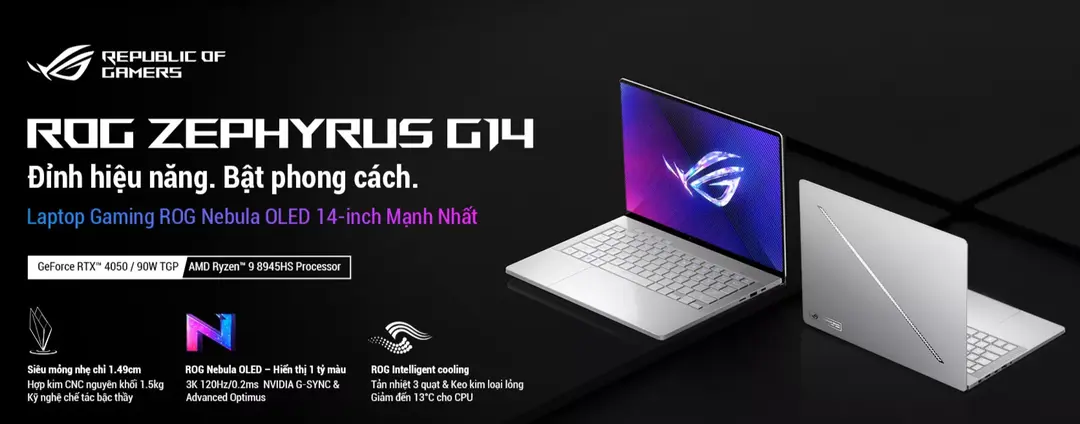 ROG Nebula Display và ROG Intelligent Cooling là hai công nghệ minh chứng cho vị thế dẫn đầu của ASUS ROG