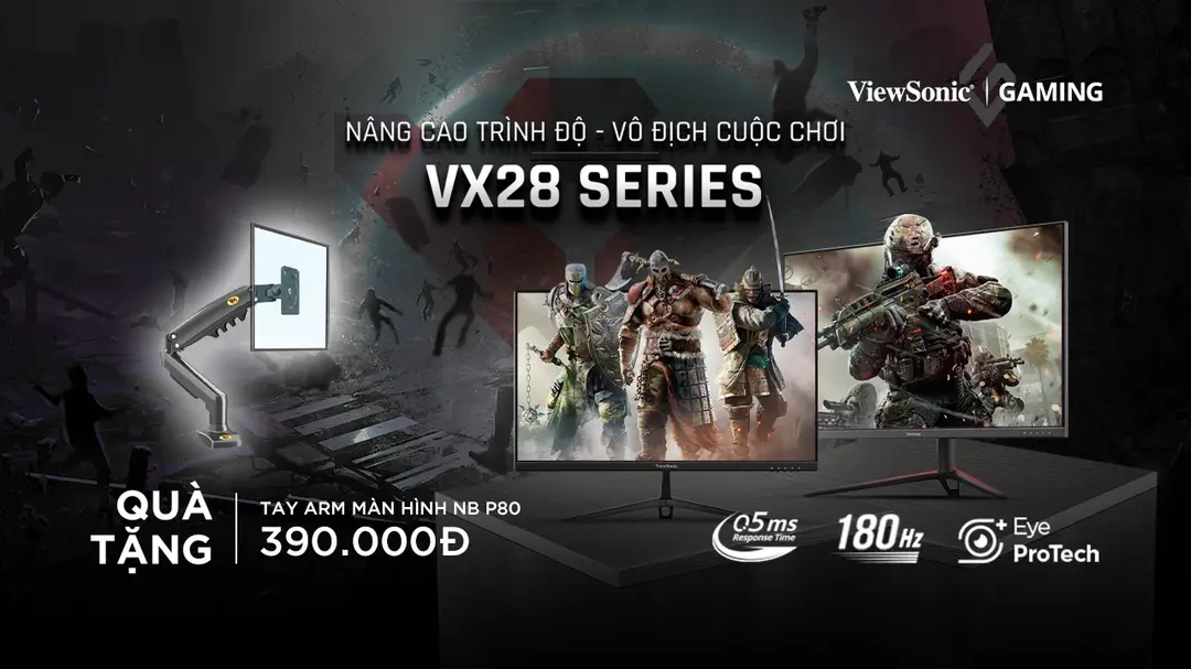 NÂNG CAO TRÌNH ĐỘ - VÔ ĐỊCH CUỘC CHƠI CÙNG VIEWSONIC