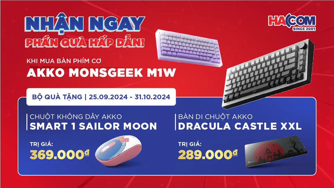 SẮM PHÍM AKKO - NHẬN NGAY QUÀ XỊN!