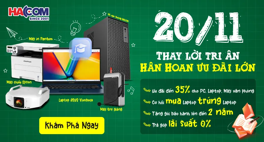 20.11 Thay lời tri ân - HACOM hân hoan ưu đãi lớn