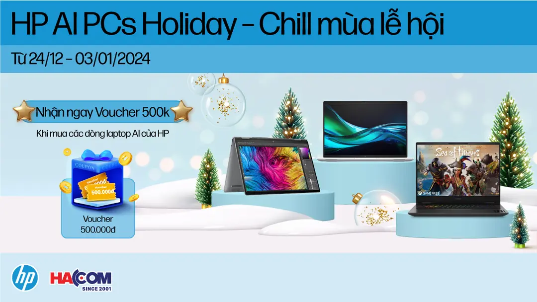 HP AI PCs HOLIDAY - NEW YEAR 
