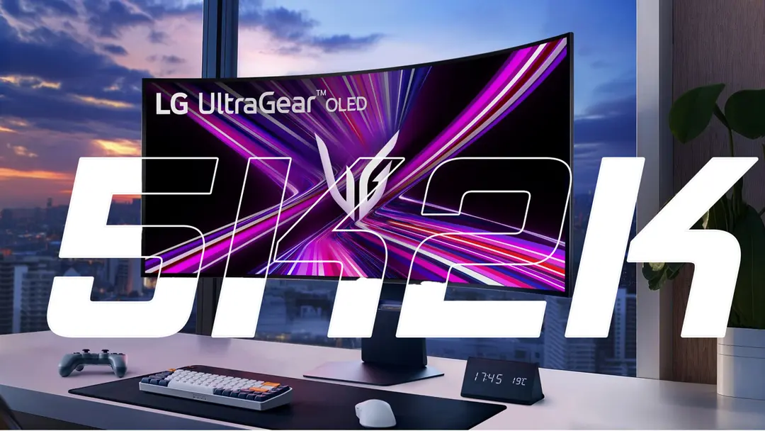 LG GX9 - Màn hình Gaming OLED 5K uốn cong đầu tiên chính thức ra mắt