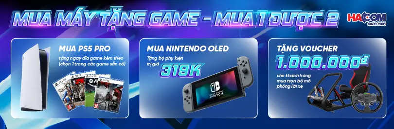TỔNG HỢP CHƯƠNG TRÌNH DÀNH CHO THIẾT BỊ CHƠI GAME TRONG THÁNG 2/2025