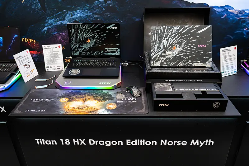 MSI CÔNG BỐ LOẠT LAPTOP MỚI TRANG BỊ NVIDIA GEFORCE RTX 50 SERIES TẠI CES 2025