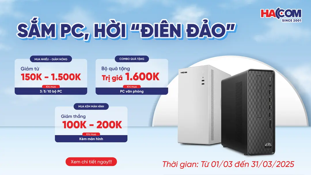 SẮM PC – HỜI ĐIÊN ĐẢO