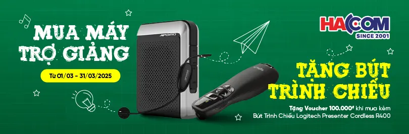 MUA MÁY TRỢ GIẢNG - TẶNG BÚT TRÌNH CHIẾU