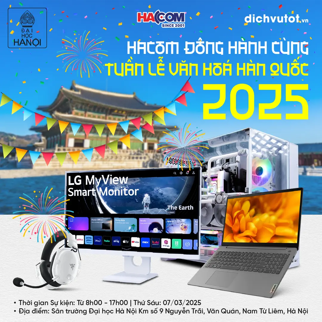 HACOM đồng hành cùng tuần lễ văn hóa Hàn Quốc 2025