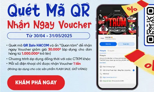 Quét QR Zalo - Nhận Voucher Khủng
