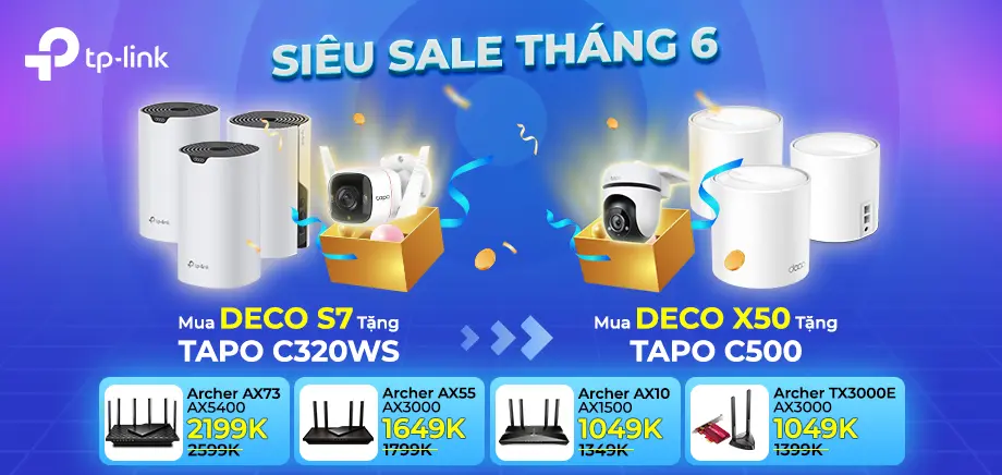  Siêu Sale Tháng 6 – Giảm giá lên đến 50%