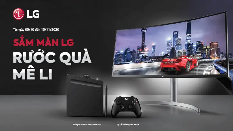Chương trình Khuyến mãi “Sắm màn LG, Rước quà mê li”