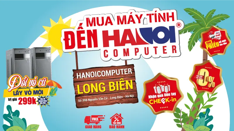 THÔNG BÁO: Các chương trình khuyến mãi DUY NHẤT tại HACOM Long Biên