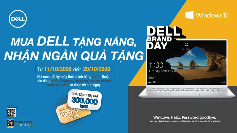 Chương trình Khuyến mãi “Mua Dell tặng nàng, nhận ngàn quà tặng”