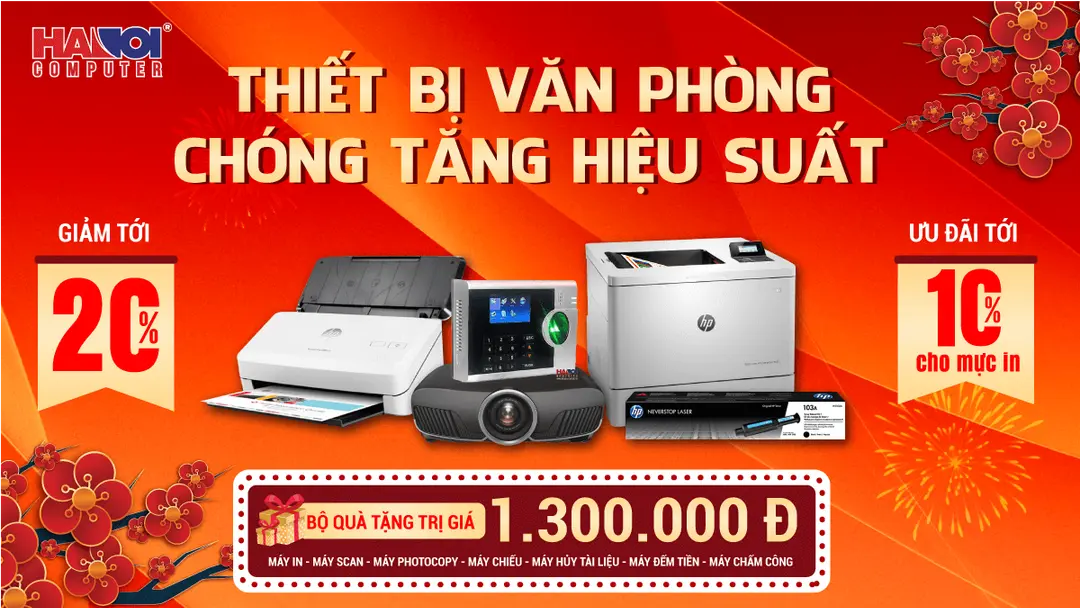 Chương trình Khuyến mãi “Thiết Bị Văn Phòng - Chóng Tăng Hiệu Suất”