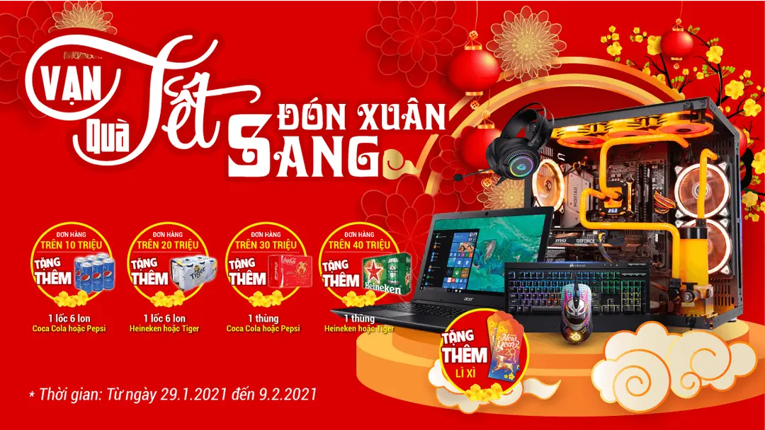 Chương trình Khuyến mãi “Vạn quà mừng, đón xuân sang”
