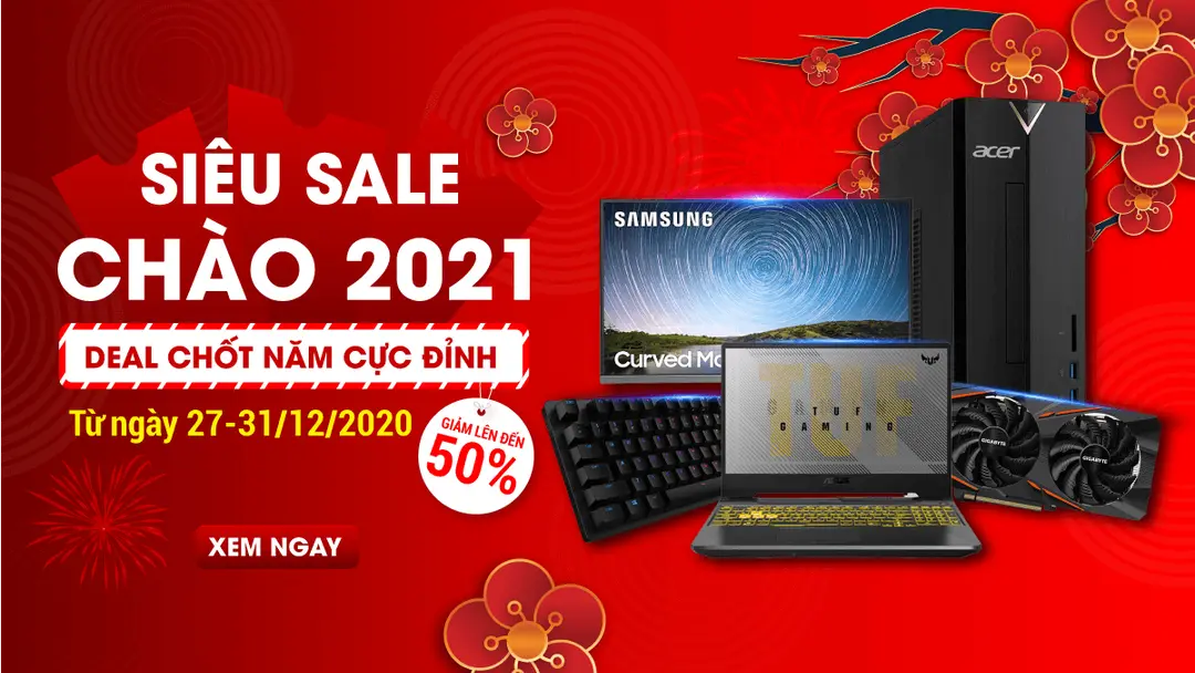 Chương trình Khuyến mãi “Năm mới quá đã, SALE sập giá!”