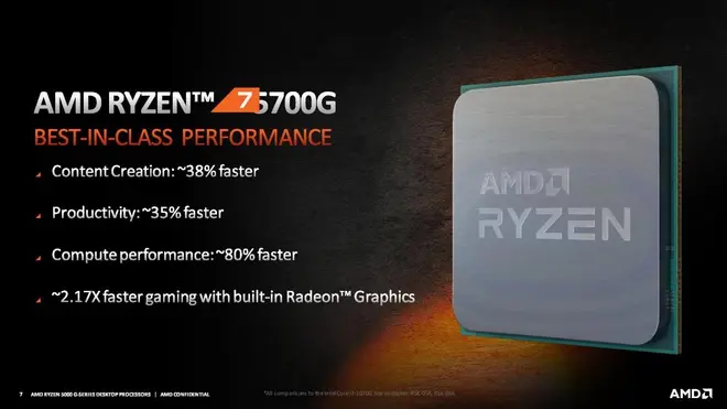 AMD công bố loạt vi xử lý Ryzen 5000G với đồ họa Radeon tích hợp