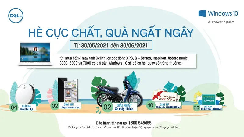 Hè cực chất - quà ngất ngây từ DELL