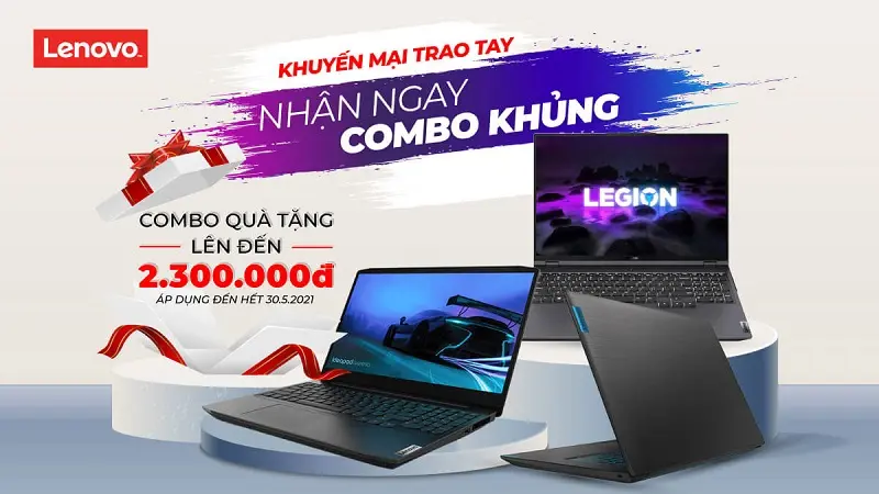 Chào khai trương HACOM HOÀN KIẾM - Khuyến mại trao tay - Nhận ngay combo khủng Lenovo