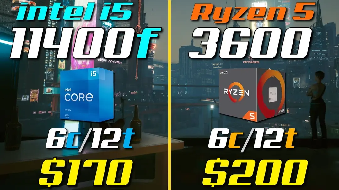 Nên chọn Ryzen 5 3600 hay i5 11400F tại thời điểm hiện tại?