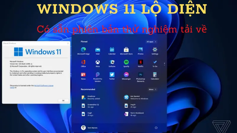 Windows 11 tiết lộ giao diện người dùng mới, Start menu và nhiều hơn thế nữa