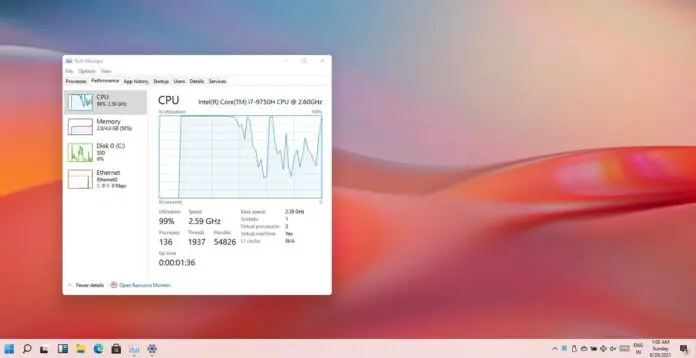 Hiệu năng của Windows 11 sẽ nhanh hơn Windows 10 tới 10%