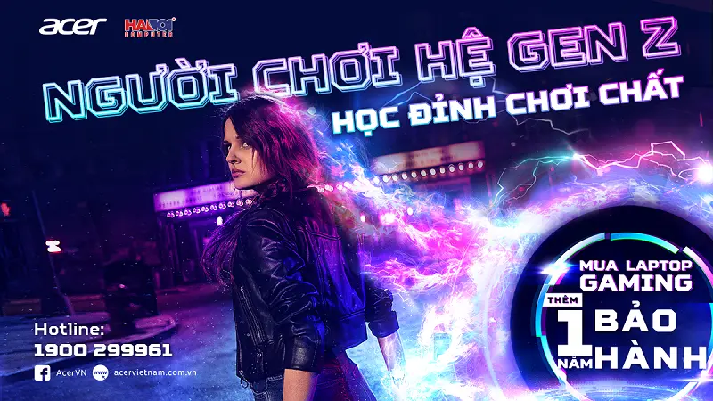 CHƯƠNG TRÌNH KHUYẾN MÃI "Người chơi hệ GenZ - Học đỉnh, chơi chất"