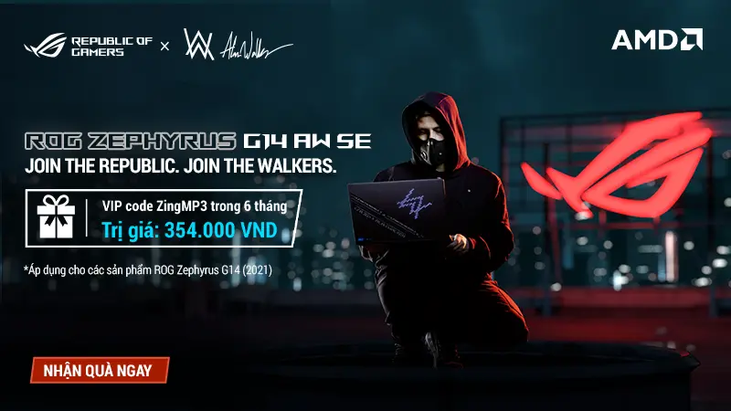 ROG Zephyrus G14 AW SE - Phiêu Hết Nấc Cùng Alan Walker
