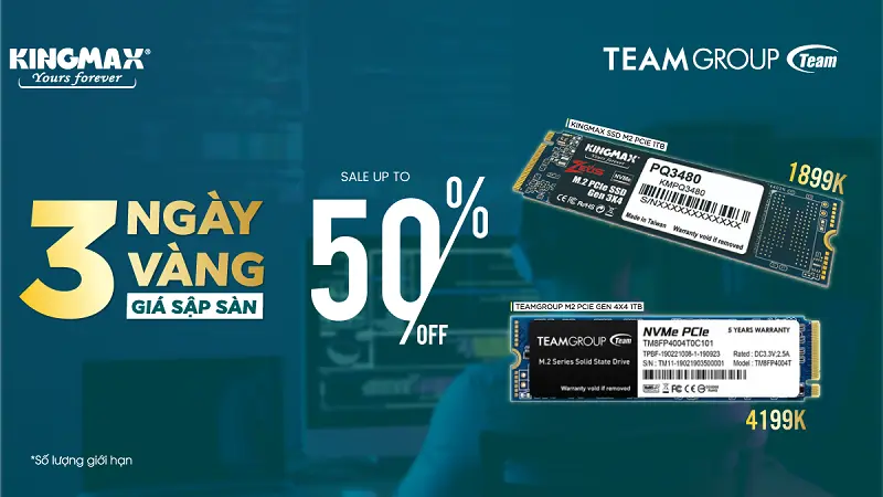 Chương trình khuyến mại 3 Ngày Vàng - Sales Sập Sàn