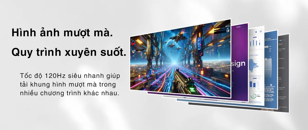 LG 27U411A mượt mà tạo khác biệt ngay từ những thao tác đơn giản - HACOM