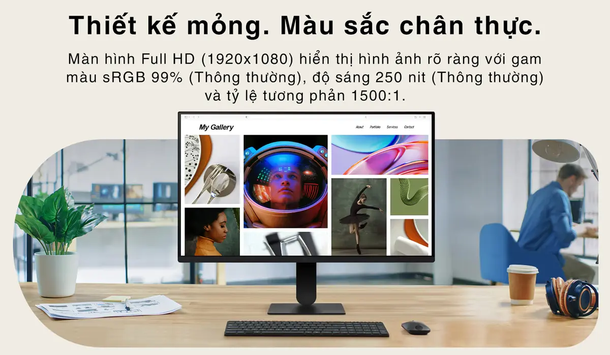 LG 27U411A ổn định từ nhiều góc nhìn - HACOM