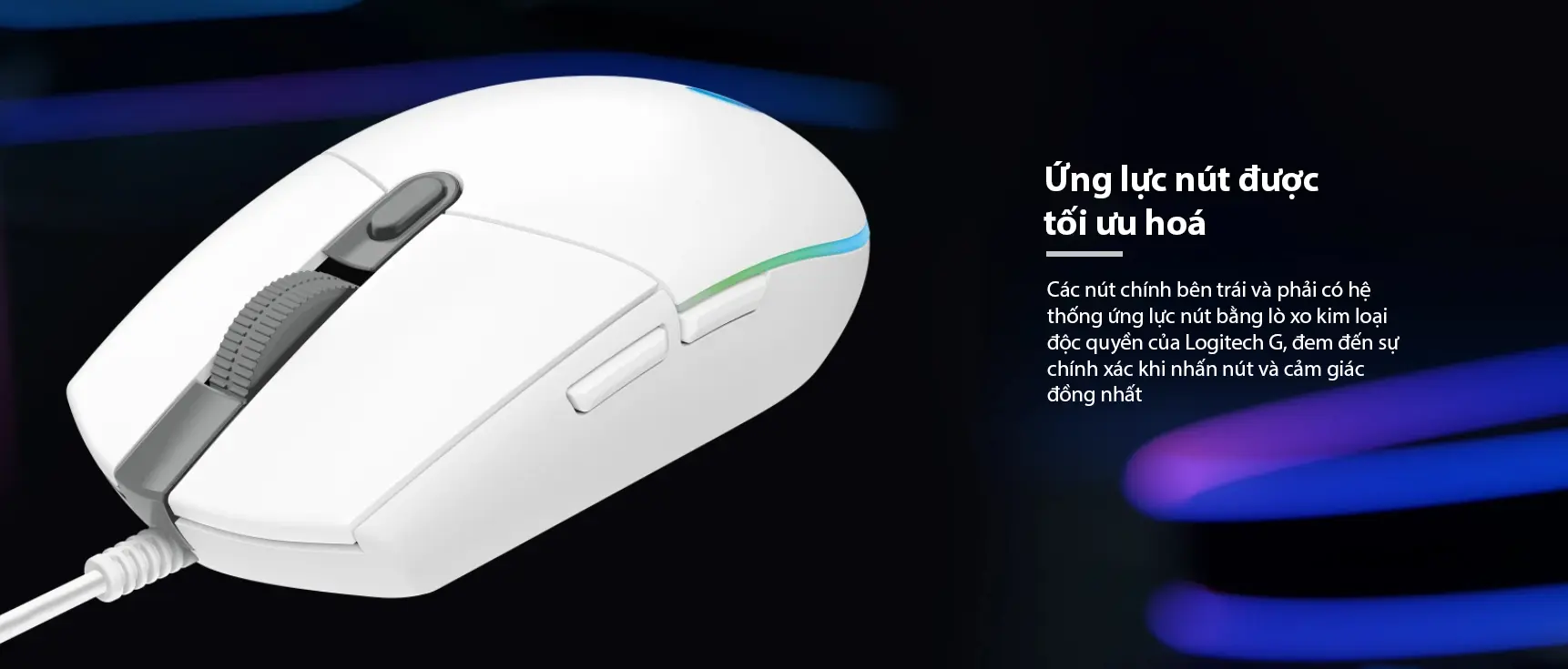 Chuột chơi game Logitech G102 Gen2 Black (USB/RGB/Đen) 5