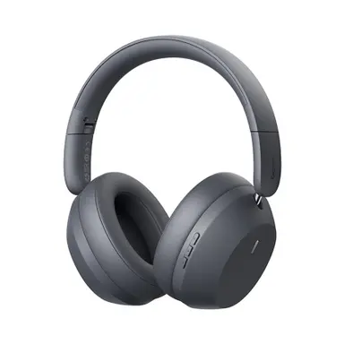 Tai nghe Bluetooth chụp tai Baseus Bass 35 Max (Màu Xám Đen) 