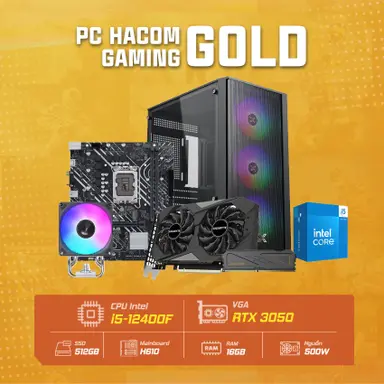 PC HACOM GOLD 020 ( Intel i5 12400F / VGA RTX 3050/ Wifi )