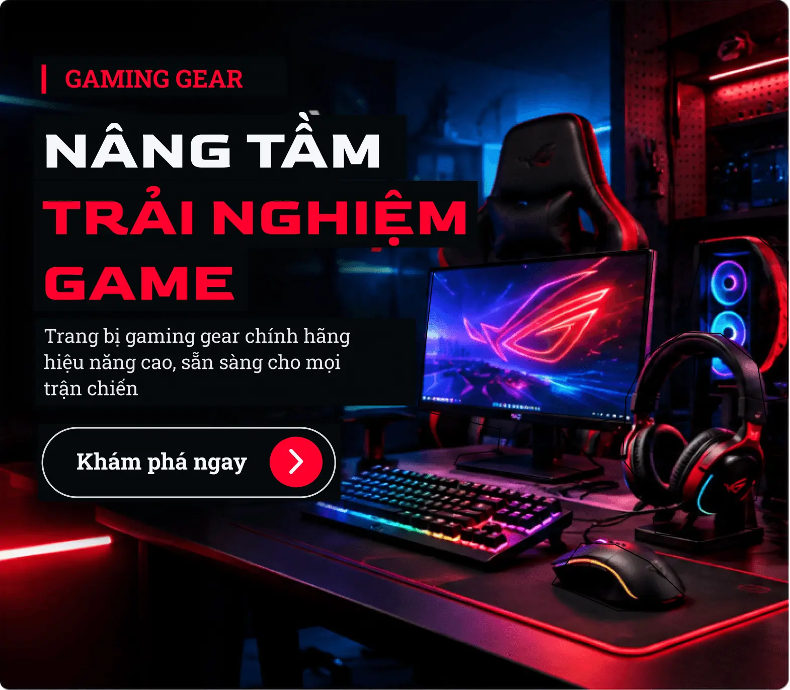 Nâng tầm trải nghiệm Game - HACOM Gaming Gear