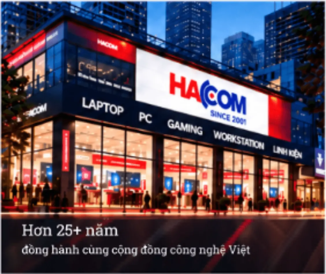 Hệ thống 20+ Showroom HACOM toàn quốc