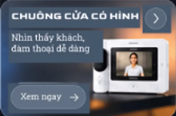 CHUÔNG CỬA CÓ HÌNH - Nhìn thấy khách, đàm thoại dễ dàng