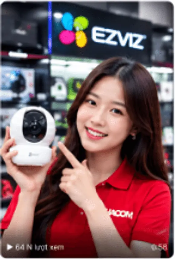 Review camera EZVIZ H6c 2K+ | Nhỏ gọn, dễ dùng