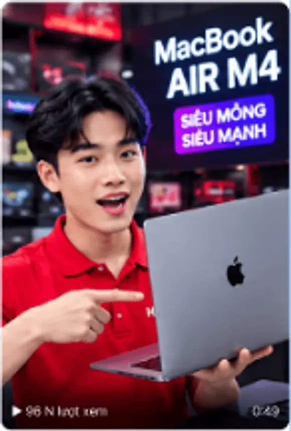 Trên tay MacBook Air M4 | Ưu điểm mới, hiệu năng ấn tượng