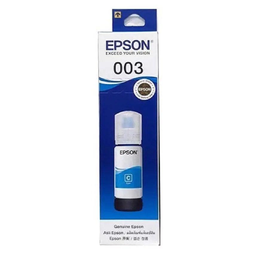 Mực in Epson 003 (Màu xanh) (C13T00V200) - dùng cho máy Epson L1110 / L3110 / L3150 / L1210 / L3210 / L1250 / L3250