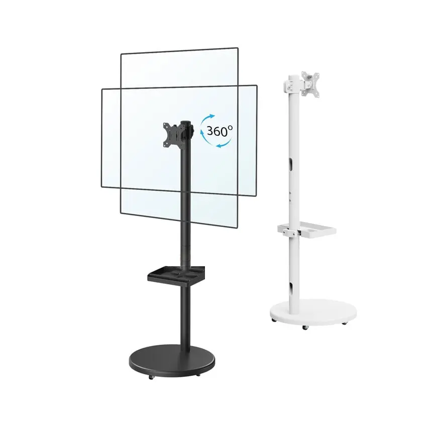 Khung treo tivi di động, có bánh xe Ergotek E2190 màu trắng (17-35 inch) 0