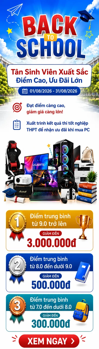 Banner chạy dọc bên trái